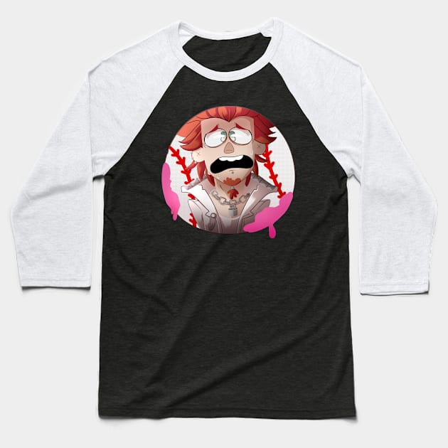 Leon Kuwata Baseball T-Shirt by scribblekisses